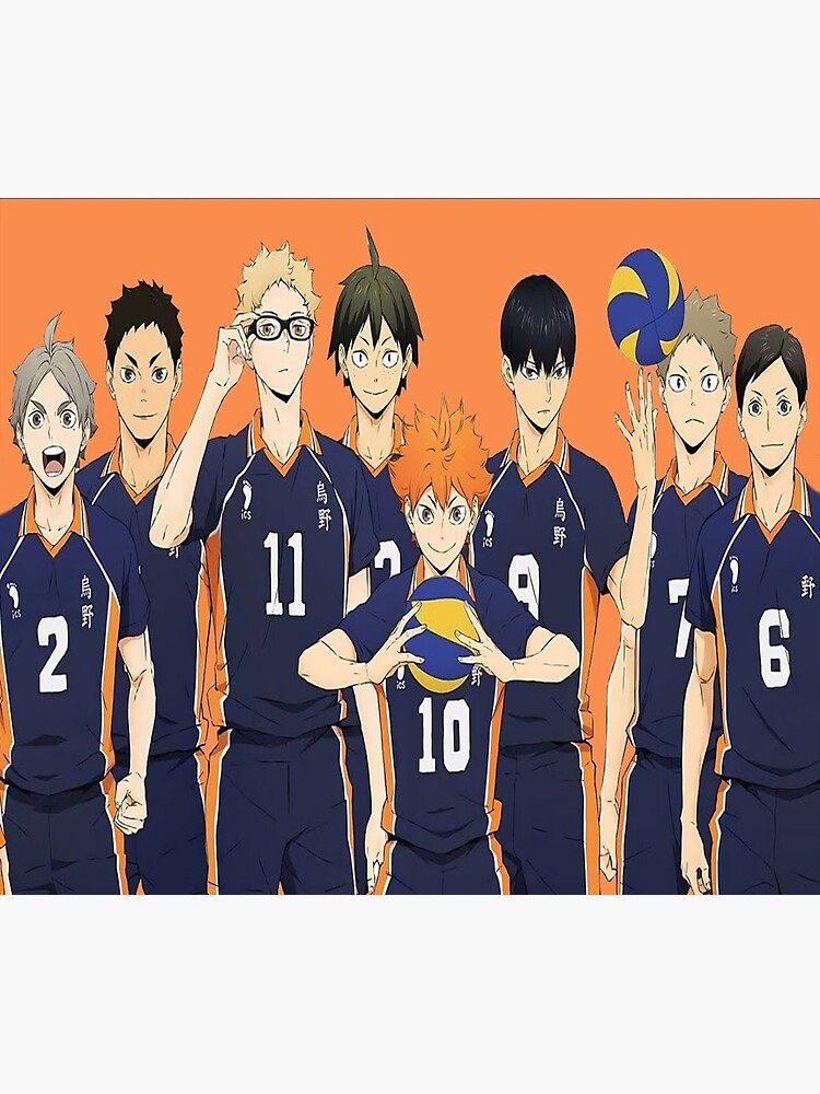 "Haikyu!!" Throw Blanket for Sale by Bellzstickz Redbubble