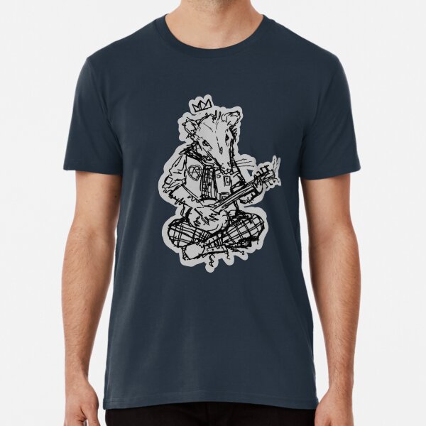 Vista previa del artículo con la obra «Zarigüeya Punk Folk», diseñado y vendido por h-darling.