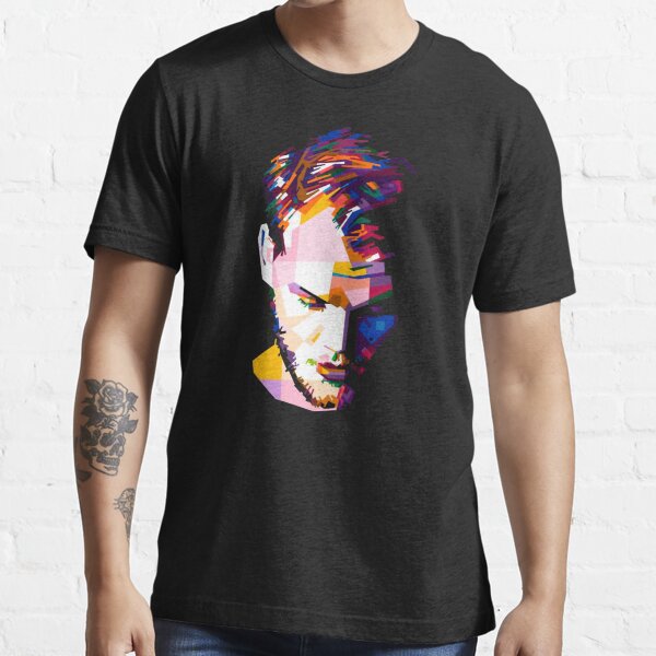 Avicii Retrato Sombreado Camiseta esencial
