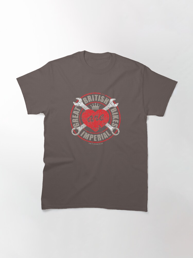 Alternate view of Great British Bikes are Imperial! Classic T-Shirt