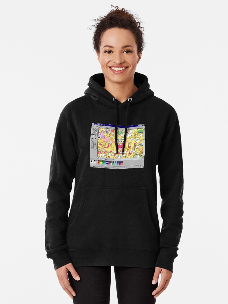 Spongebob graphic art Pullover Hoodie