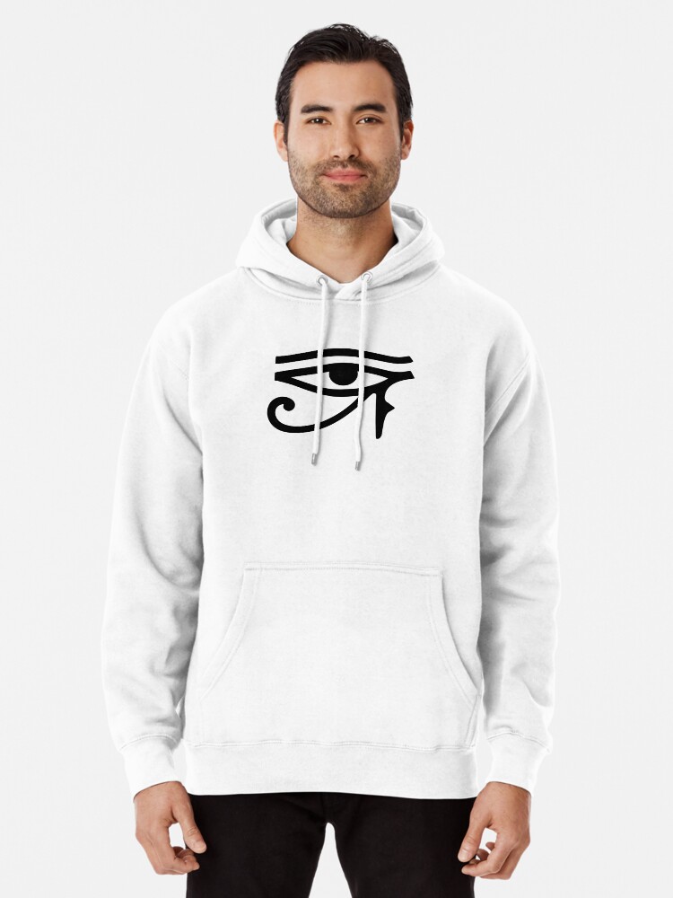 Eye of Horus Egyptian Third Eye Pullover Hoodie for Sale by JustLivinLife Redbubble