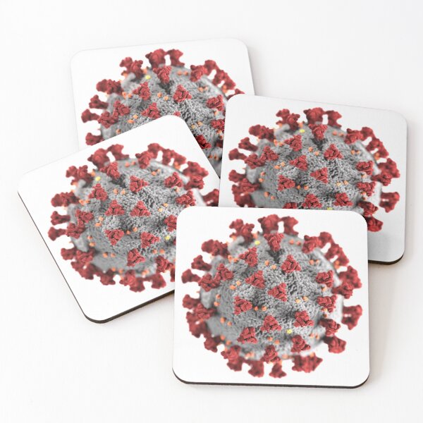 COVID-19 Coasters (Set of 4)