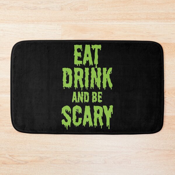 Artikelvorschau, Halloween Shirt Eat Drink And Be Scary Spooky Gift Tee entworfen und verkauft von haselshirt.