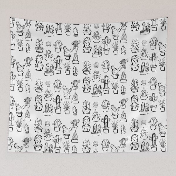Item preview, Monochrome Cacti designed and sold by Briaking.