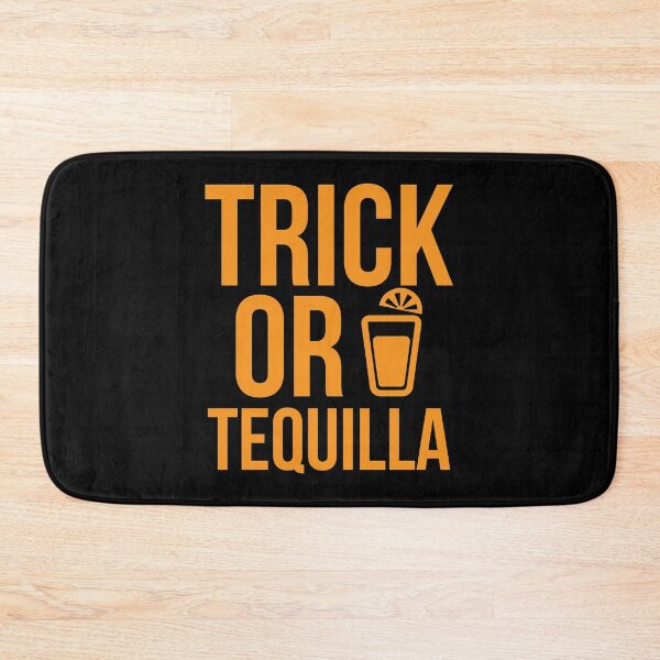 Artikelvorschau, Halloween Shirt Trick Or Tequila Orange Gift Tee entworfen und verkauft von haselshirt.