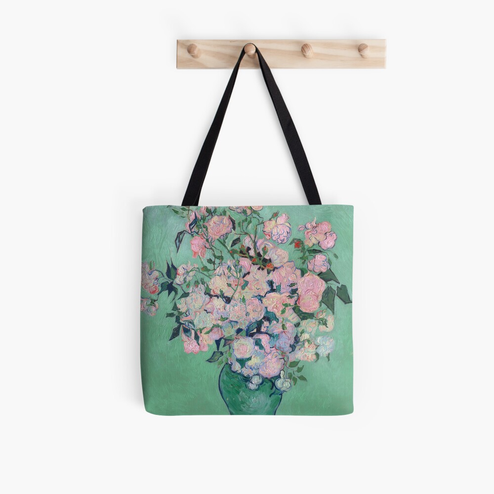 Van Gogh White Rose - Tote Bag