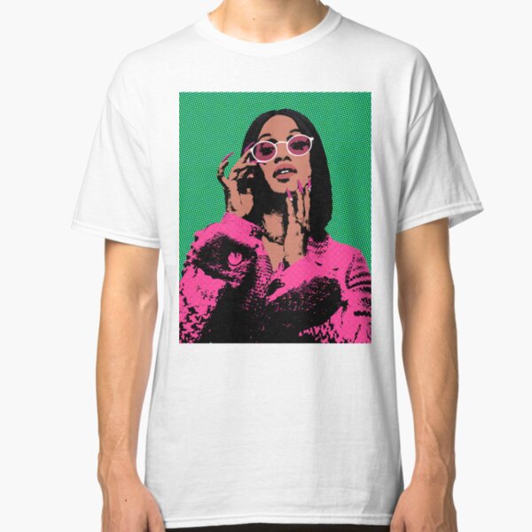 Cardi B pop art Classic T-Shirt