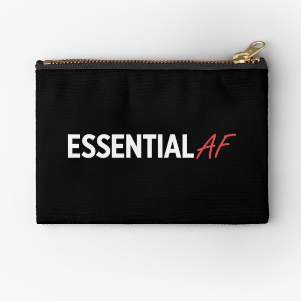 ESSENTIAL AF Zipper Pouch