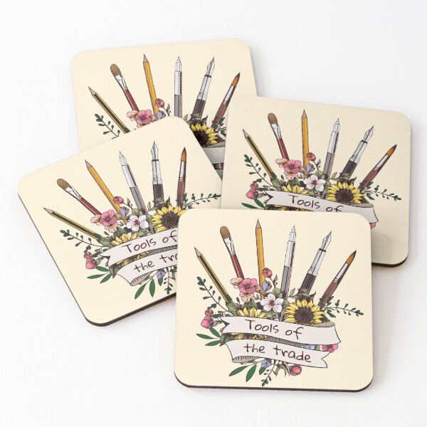 Item preview, Tools of trade, artist,drawing designed and sold by Collagedream.