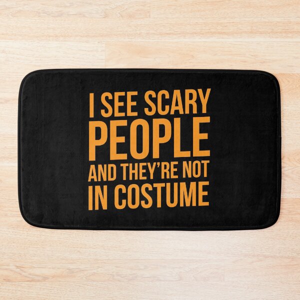 Artikelvorschau, Halloween Shirt I See Scary People They're Not In Costume Gift Tee entworfen und verkauft von haselshirt.