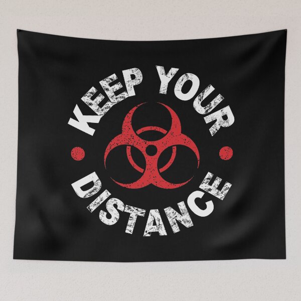 Item preview, Keep Your Distance - Funny Quotes - Danger Frase - WHT designed and sold by Hurriyyatee.