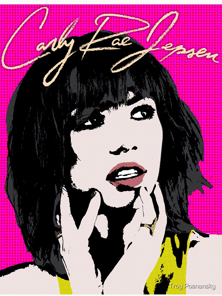 Carly Rae Jepsen pop art by troypos10