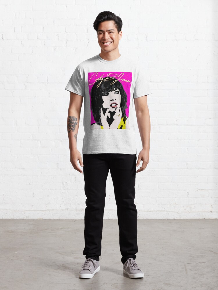 Alternate view of Carly Rae Jepsen pop art Classic T-Shirt