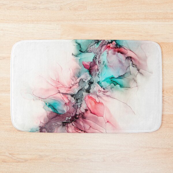 Item preview, Blooming Crevice Red+Teal designed and sold by Zoé Alexander.