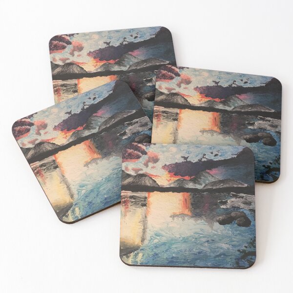 Item preview, Painted Sunset designed and sold by emmabecotteart.