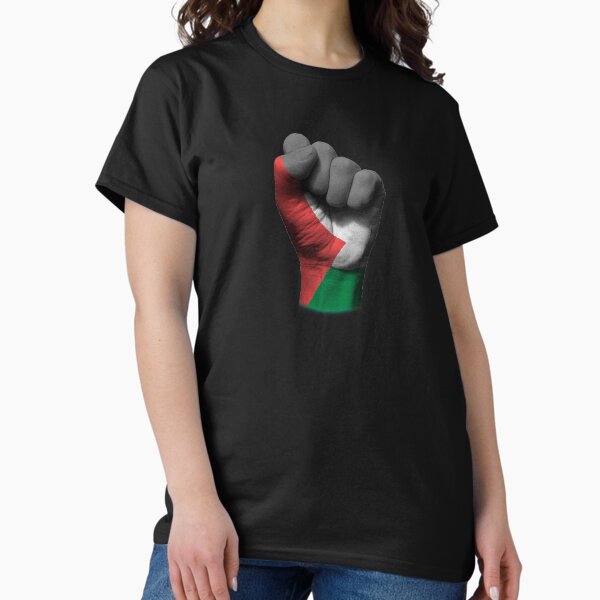 Item preview, Flag of Palestine on a Raised Clenched Fist  designed and sold by JeffBartels.