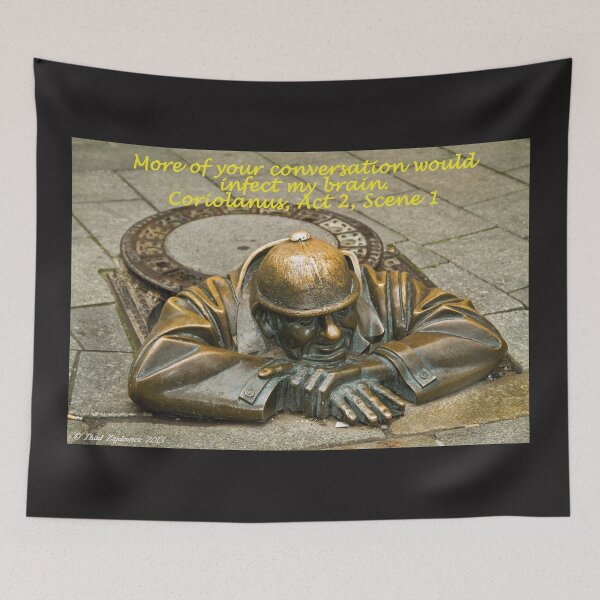 Item preview, More of your conversation would infect my brain designed and sold by Thaddeus Zajdowicz.