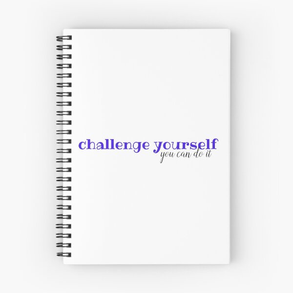 Item preview, Challenge Yourself Motivational designed and sold by mayaf08.
