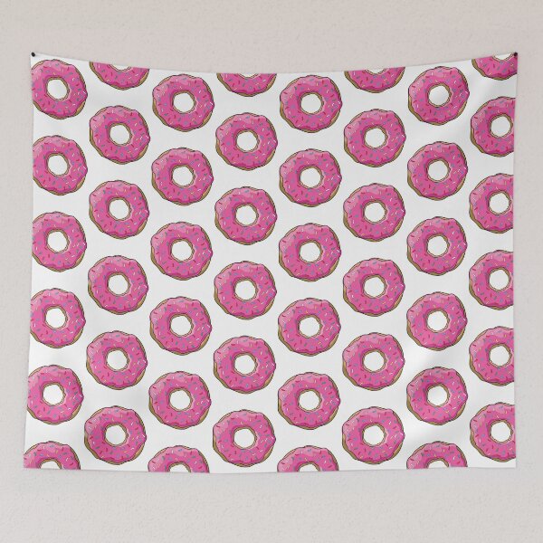 Item preview, Pink Sprinkled Donut Doughnut designed and sold by JustLivinLife.