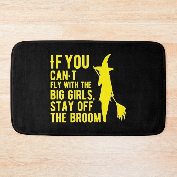 Artikelvorschau, Halloween Shirt Can't Fly With Big Girls, Stay Off Broom Gift Tee entworfen und verkauft von haselshirt.