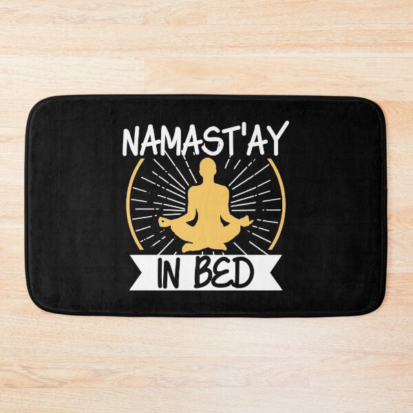 Item preview, Yoga Shirt Namast'ay In Bed Meditation Gift Tee designed and sold by haselshirt.