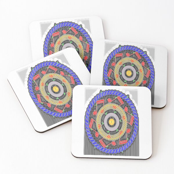 Item preview, THE MUSIC CIRCLE MANDALA designed and sold by Ralek.