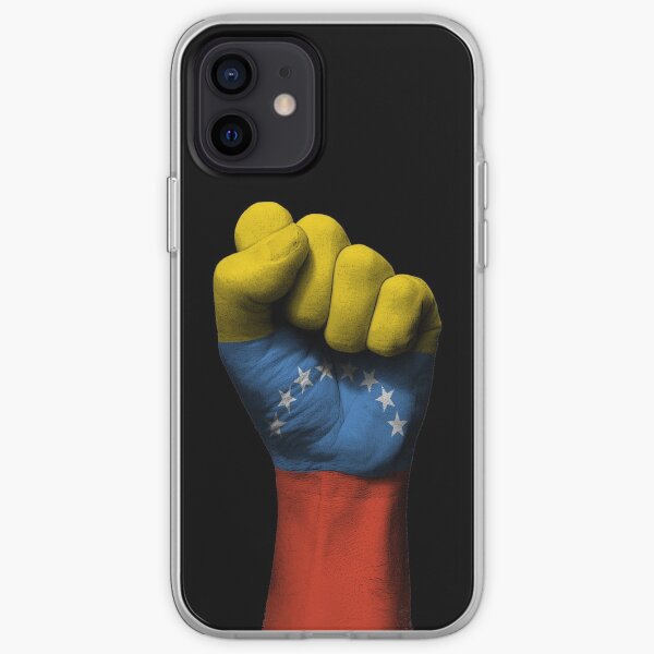 Flag of Venezuela on a Raised Clenched Fist iPhone Soft Case