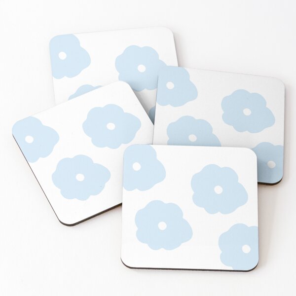Item preview, blue flowers designed and sold by stickers by g.