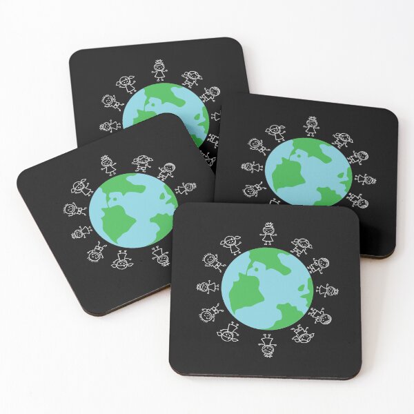 Item preview, Earth Day Children Around The World Climate Change Lovers designed and sold by CrookedCreek.
