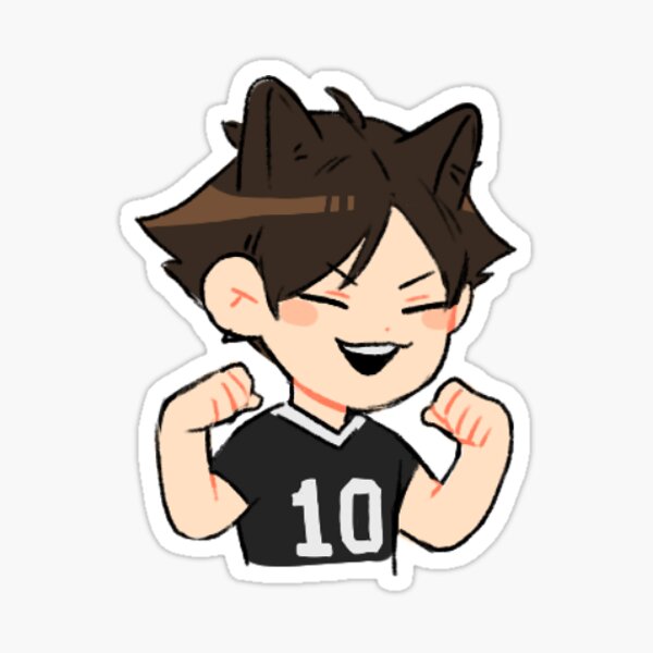 haikyuu stickers for sale redbubble