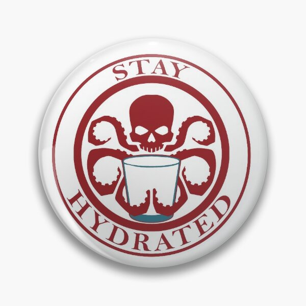 Stay Hydrated Pin