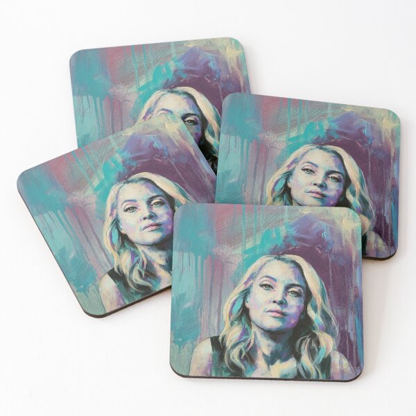 Item preview, Gillian Anderson Original Colorful Painting designed and sold by storybycorey.