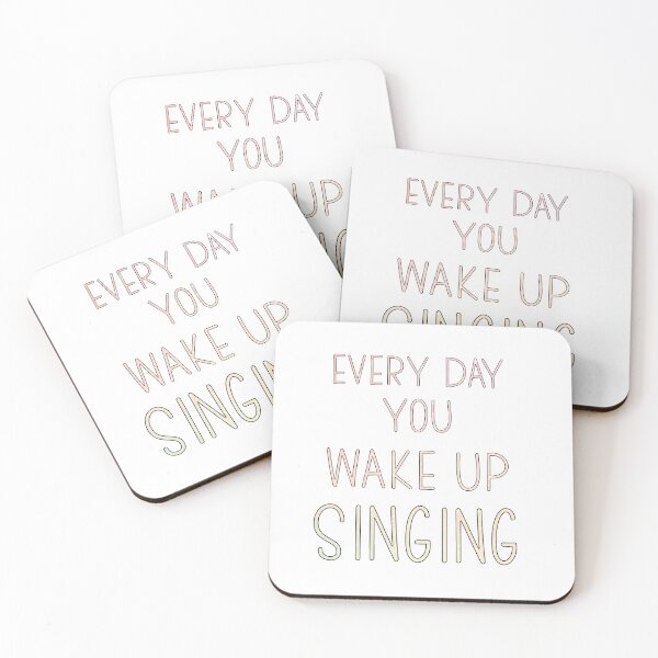 Item preview, Trolls-Inspired "Wake Up Singing" designed and sold by mulberrydragon.