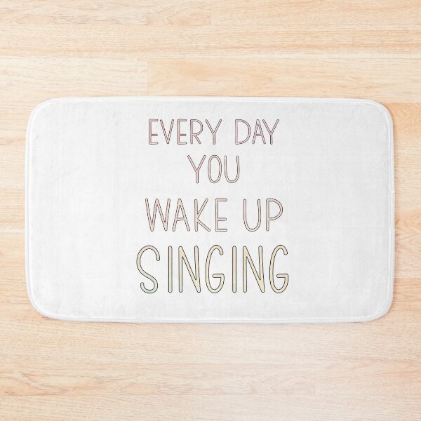 Item preview, Trolls-Inspired "Wake Up Singing" designed and sold by mulberrydragon.
