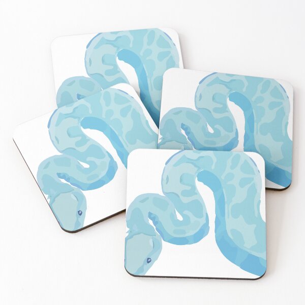 Item preview, blue snake designed and sold by stickers by g.