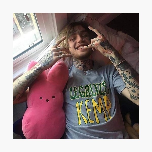 LIL PEEP MERCH Fotodruck