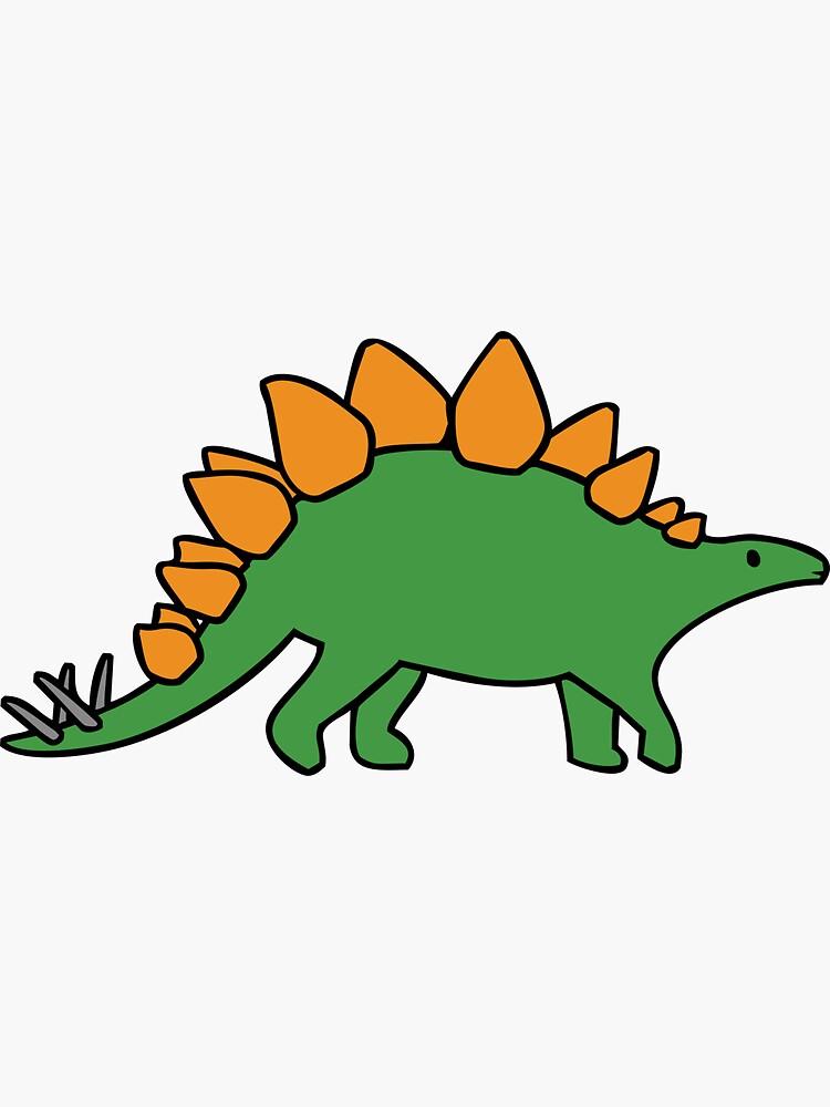 stegosaurus cartoon cute