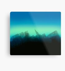 Glaciers Metal Print