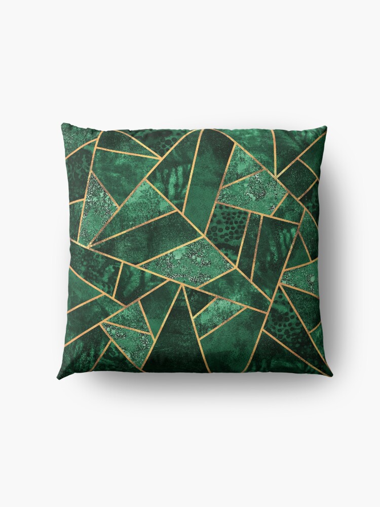 Alternate view of Deep Emerald Floor Pillow