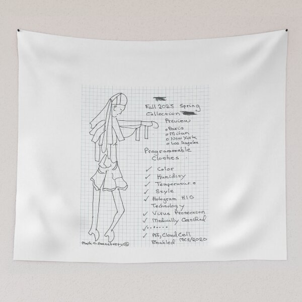 Item preview, Programmable Clothes, TeresaTown at Redbubble 2020 designed and sold by Mark Stansberry.