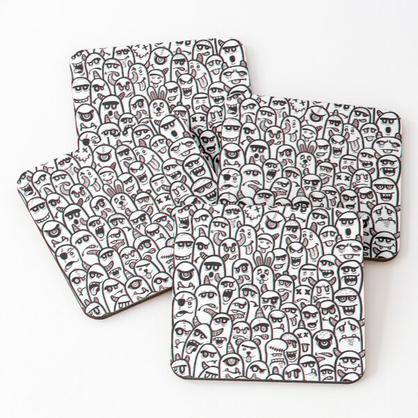 Item preview, Sea of Faces 03 designed and sold by kristjanlyngmo.