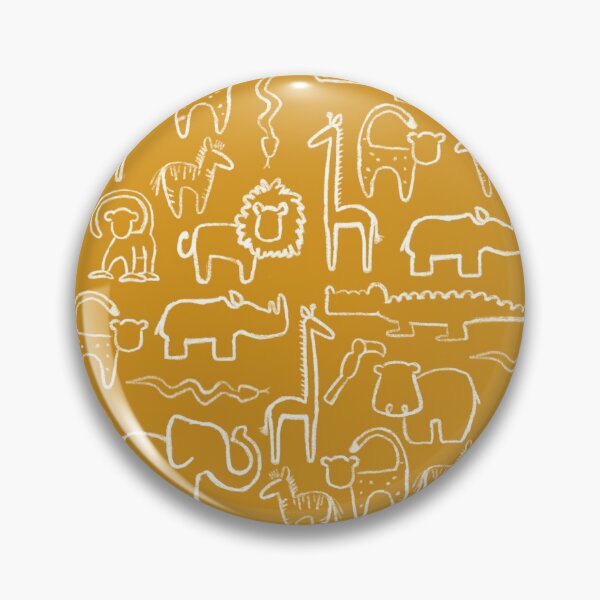 Item preview, mustard jungle designed and sold by freeinthelines.
