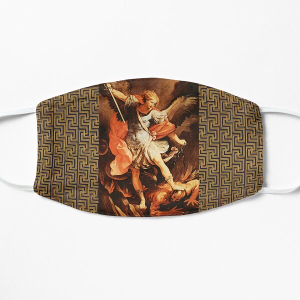St. Michael Archangel Flat Mask