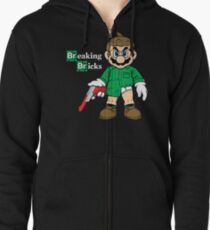 Breaking Bricks Zipped Hoodie