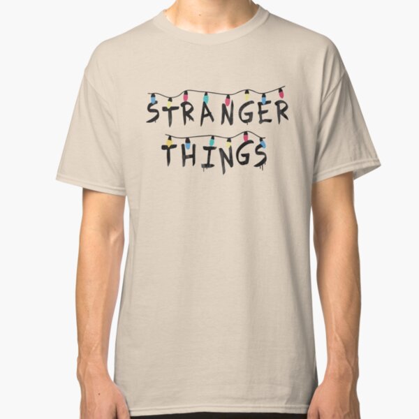 Stranger Things Fairy Lights Classic T-Shirt