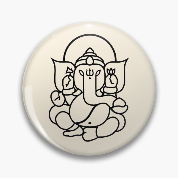 Item preview, Ganesh Ganesa Ganapati Elephant 3 (black) designed and sold by Mystic-Land.