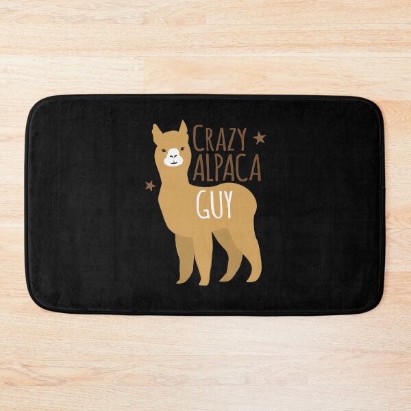 Item preview, Crazy alpaca guy designed and sold by jazzydevil.