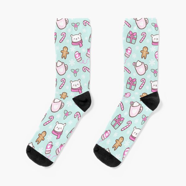 Cute Christmas // Green | Nikury Socks