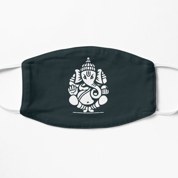 Ganesh Ganesa Ganapati Elephant 4 (white) Mask
